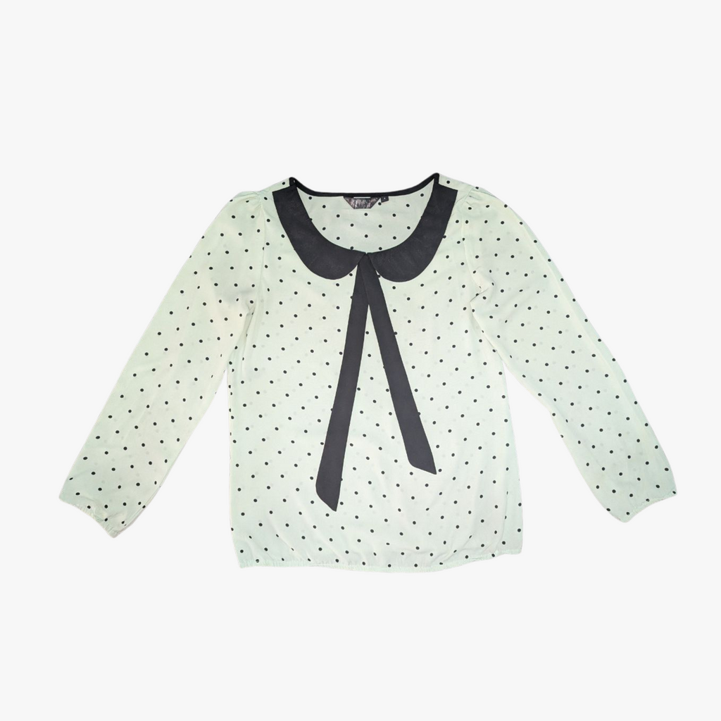 Polka Dot Blouse – Women’s (THRIFT)
