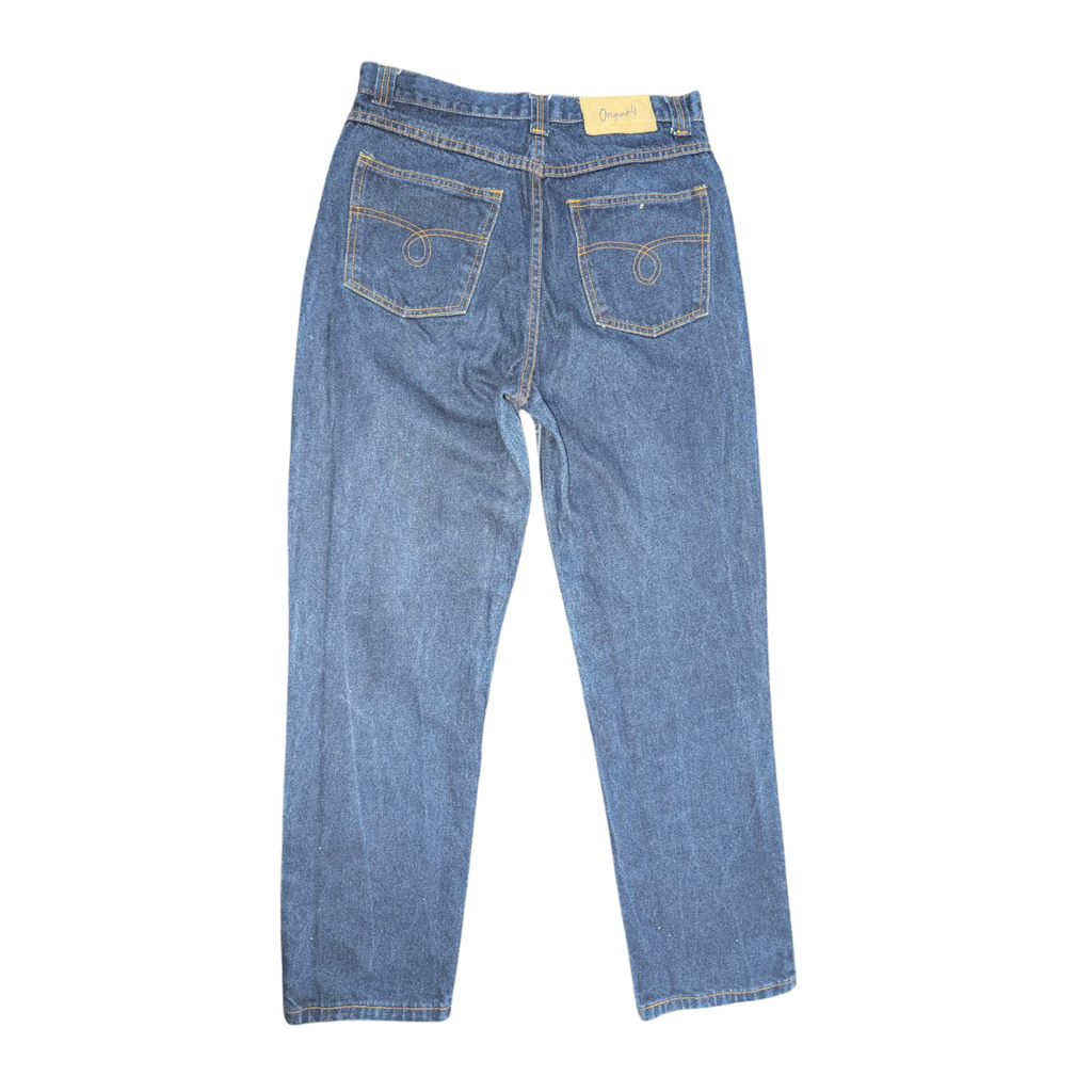 Women’s Baggy Blue Jeans – Waist 30", Length 41" (THRIFT)