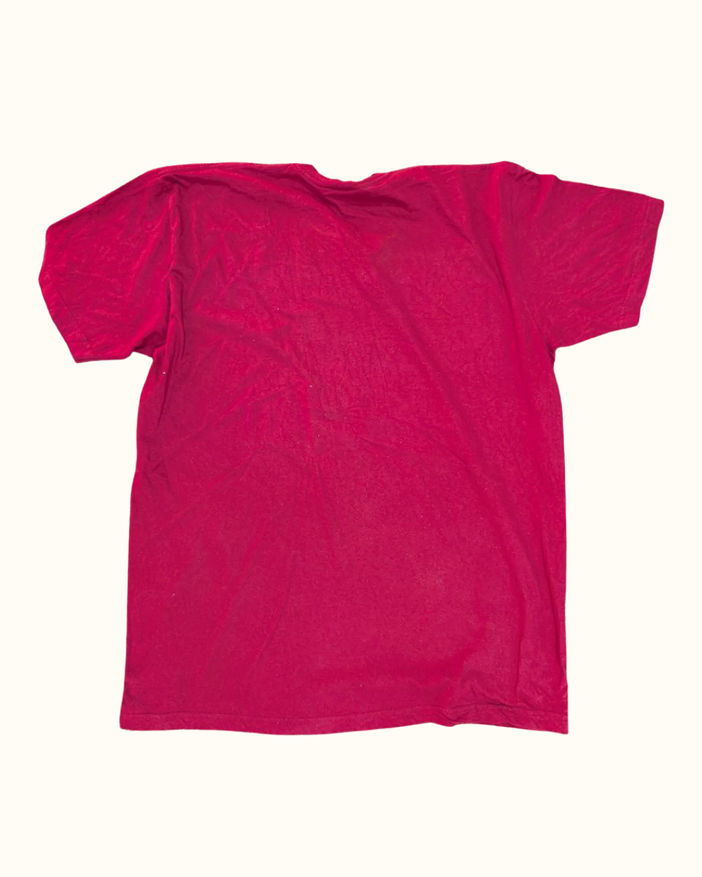 Red INDO Graphic T-Shirt for Men (THRIFT)