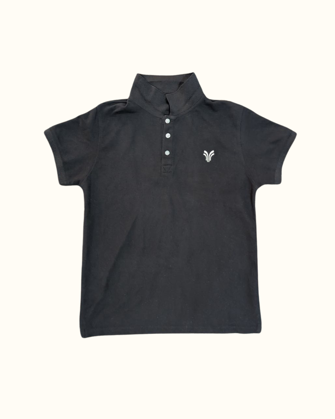 Black Polo Shirt for Men (THRIFT)