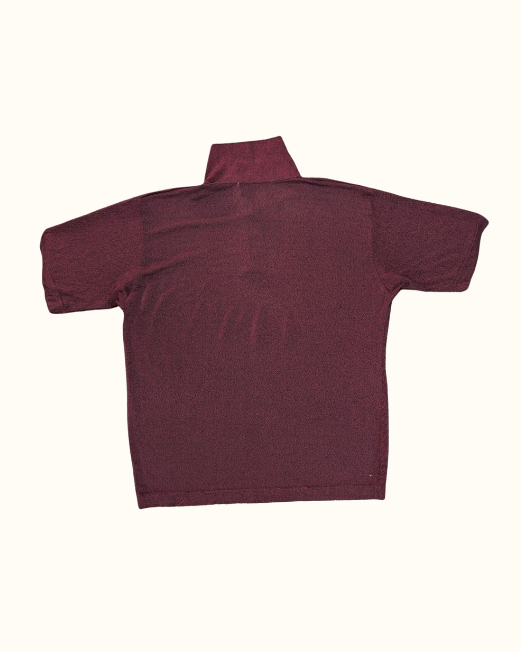 Maroon Textured Shirt for Men (THRIFT)