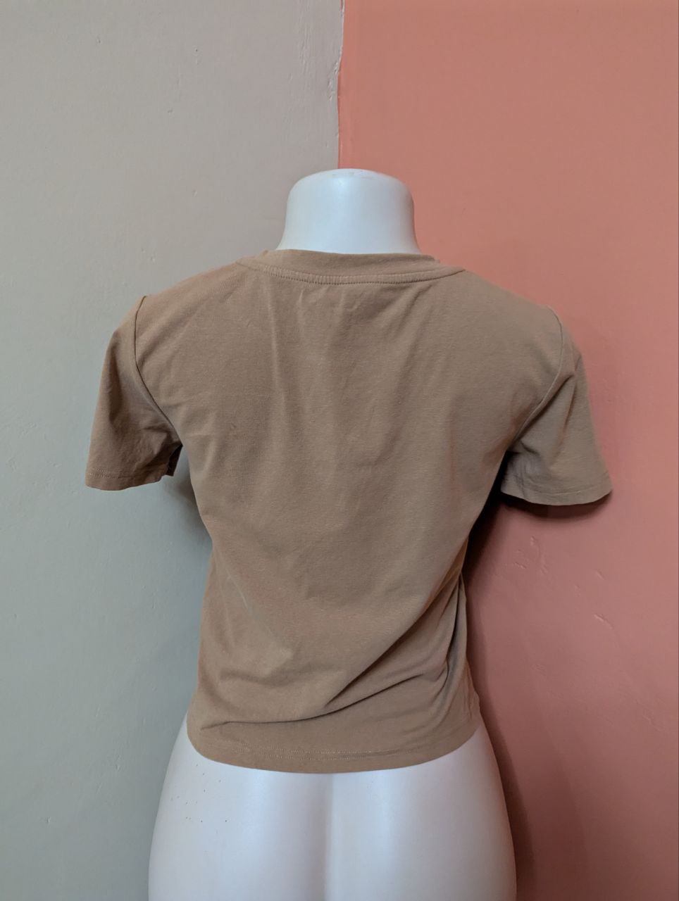 Light Brown Graphic T-Shirt for Women –  (THRIFT)