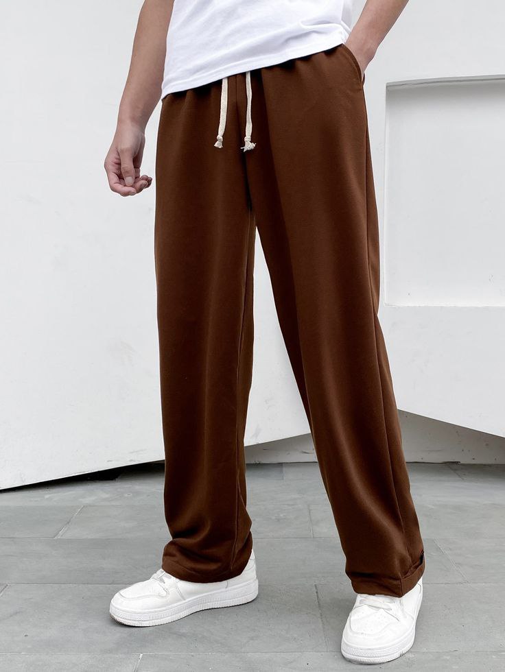 Brown joggers