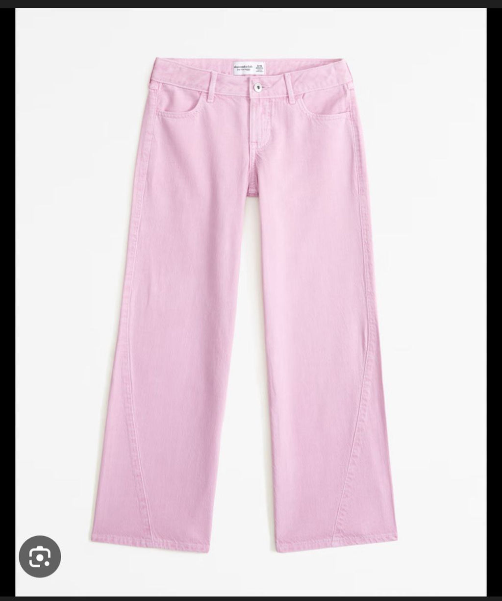 Pink baggy jeans Thrift